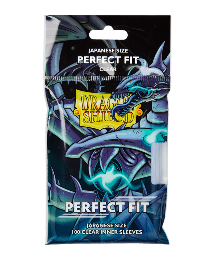 DRAGON SHIELD DRAGON SHIELD JAPANESE SIZE PERFECT FIT CLEAR INNER SLEEVES