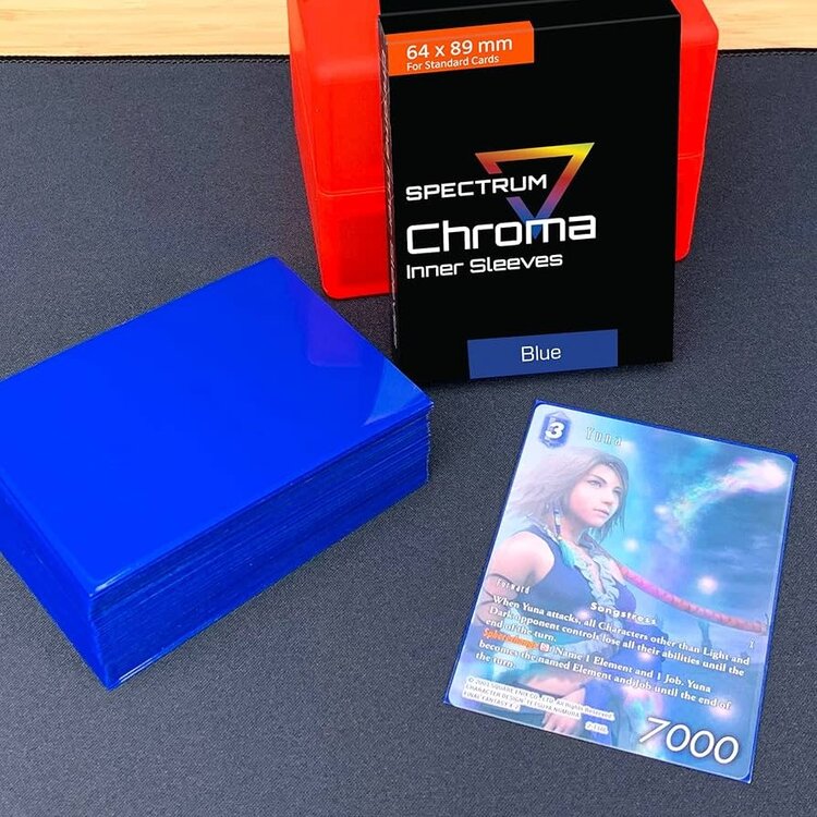 BCW SPECTRUM CHROMA: INNER SLEEVES (BLUE)