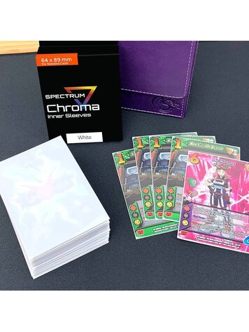 BCW SPECTRUM CHROMA: INNER SLEEVES (WHITE)
