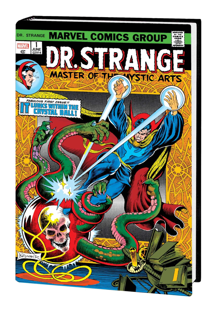 MARVEL COMICS DOCTOR STRANGE MASTER OF THE MYSTIC ARTS OMNIBUS HC VOL 01 FRANK BRUNNER FIRST ISSUE COVER [DM ONLY]