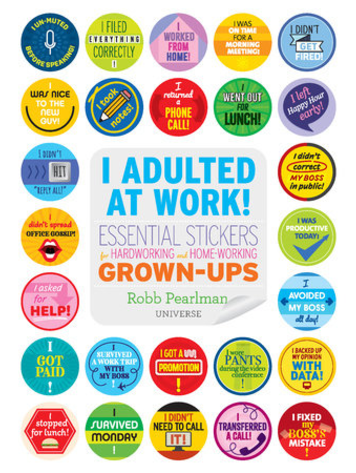 I ADULTED AT WORK! STICKER BOOK