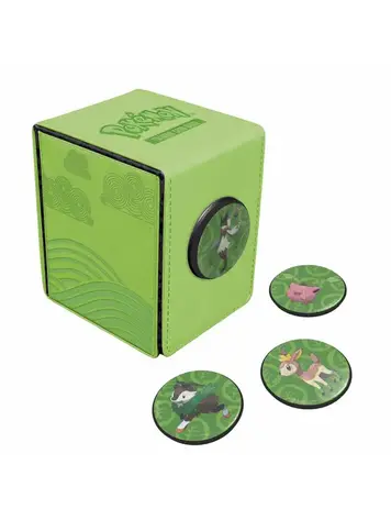 ULTRA PRO ULTRA PRO POKEMON MORNING MEADOW ALCOVE CLICK  DECK BOX