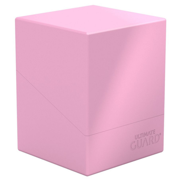 ULTIMATE GUARD ULTIMATE GUARD BOULDER 100+ SOLID CANDY PINK
