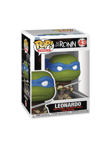 FUNKO POP COMICS TMNT LAST RONIN LEONARDO FIG