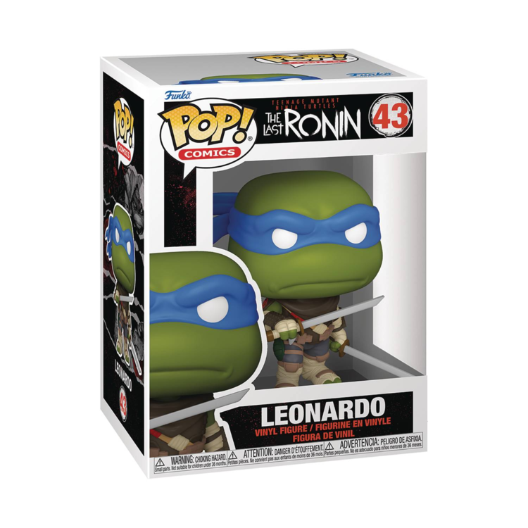 FUNKO POP COMICS TMNT LAST RONIN LEONARDO FIG