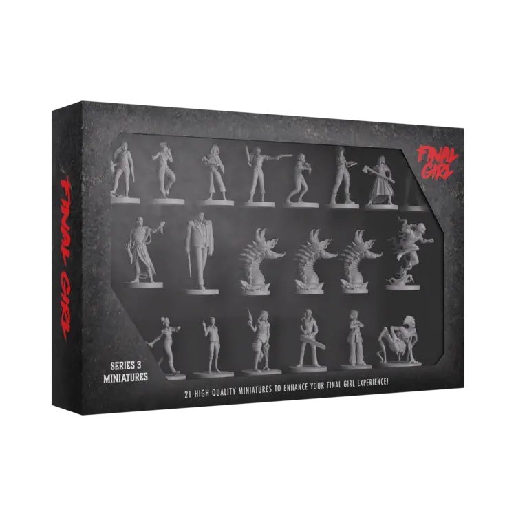 VAN RYDER GAMES FINAL GIRL SERIES 3 MINIATURES BOX