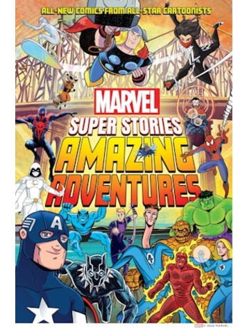 ABRAMS MARVEL SUPER STORIES AMAZING ADVENTURES HC