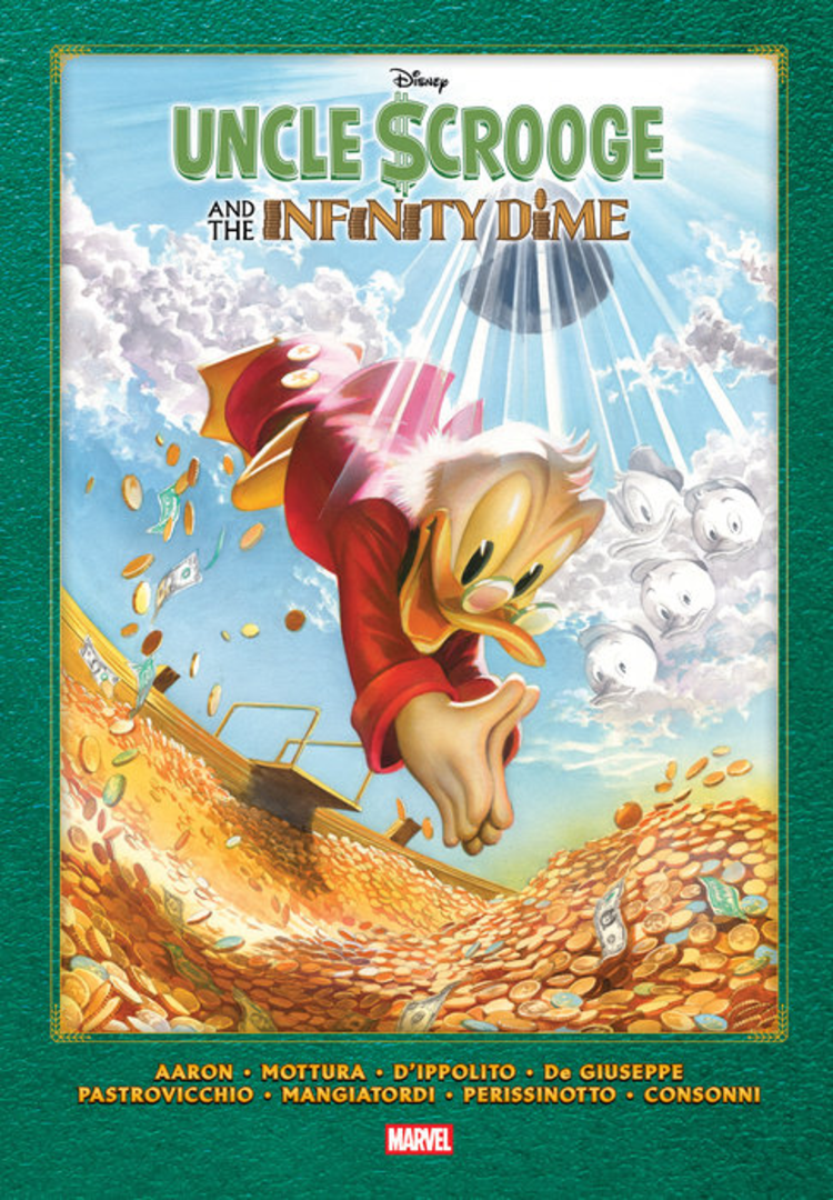 MARVEL COMICS UNCLE SCROOGE AND THE INFINITY DIME HC GALLERY EDITION ALEX ROSS COVER