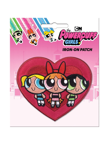 Ata-boy POWERPUFF GIRLS HEART PATCH