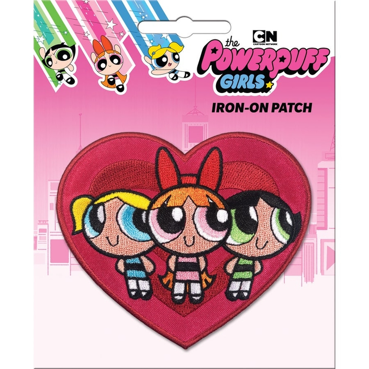 Ata-boy POWERPUFF GIRLS HEART PATCH