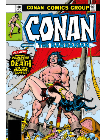 TITAN COMICS CONAN BARBARIAN ORIGINAL OMNIBUS HC VOL 04 DM EDITION