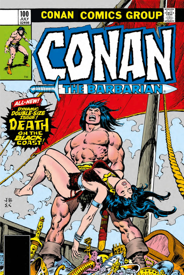 TITAN COMICS CONAN BARBARIAN ORIG OMNIBUS DIRECT MKT ED GN VOL 04