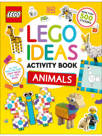 DK PUBLISHING CO LEGO IDEAS ACTIVITY BOOK ANIMALS SC