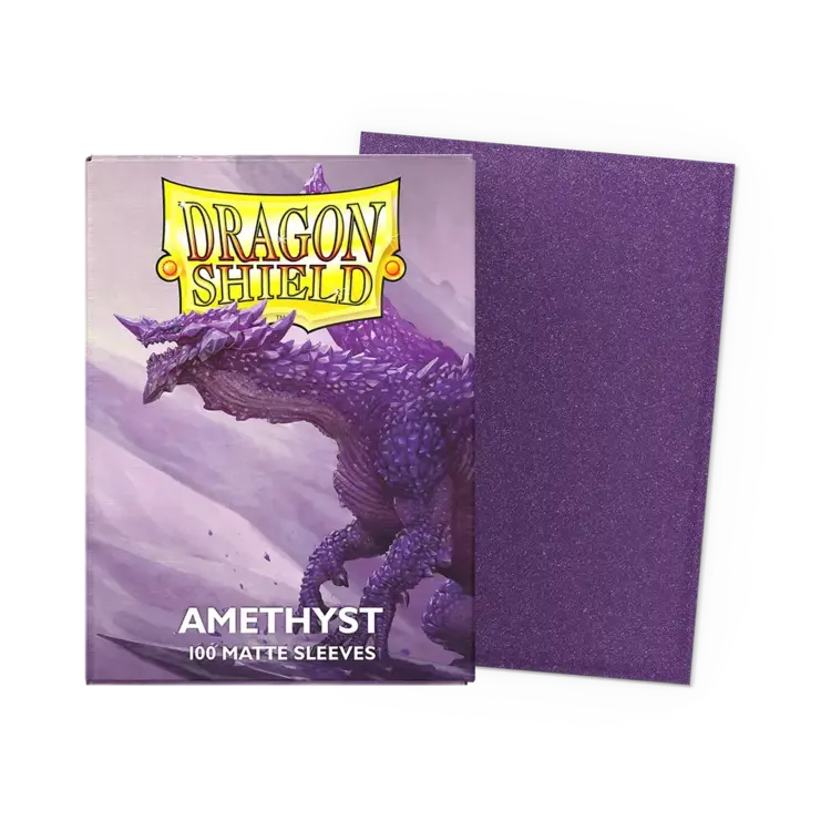 DRAGON SHIELD DRAGON SHIELD 100 CT SLEEVES MATTE AMETHYST