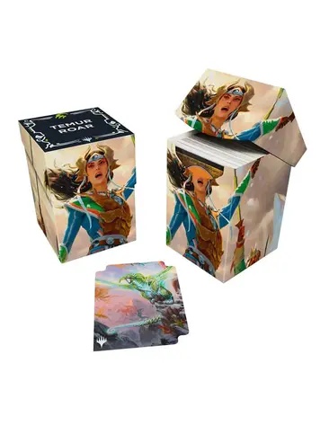 ULTRA PRO MTG TARKIR DRAGONSTORM 100+ DECK BOX TEMUR COMMANDER