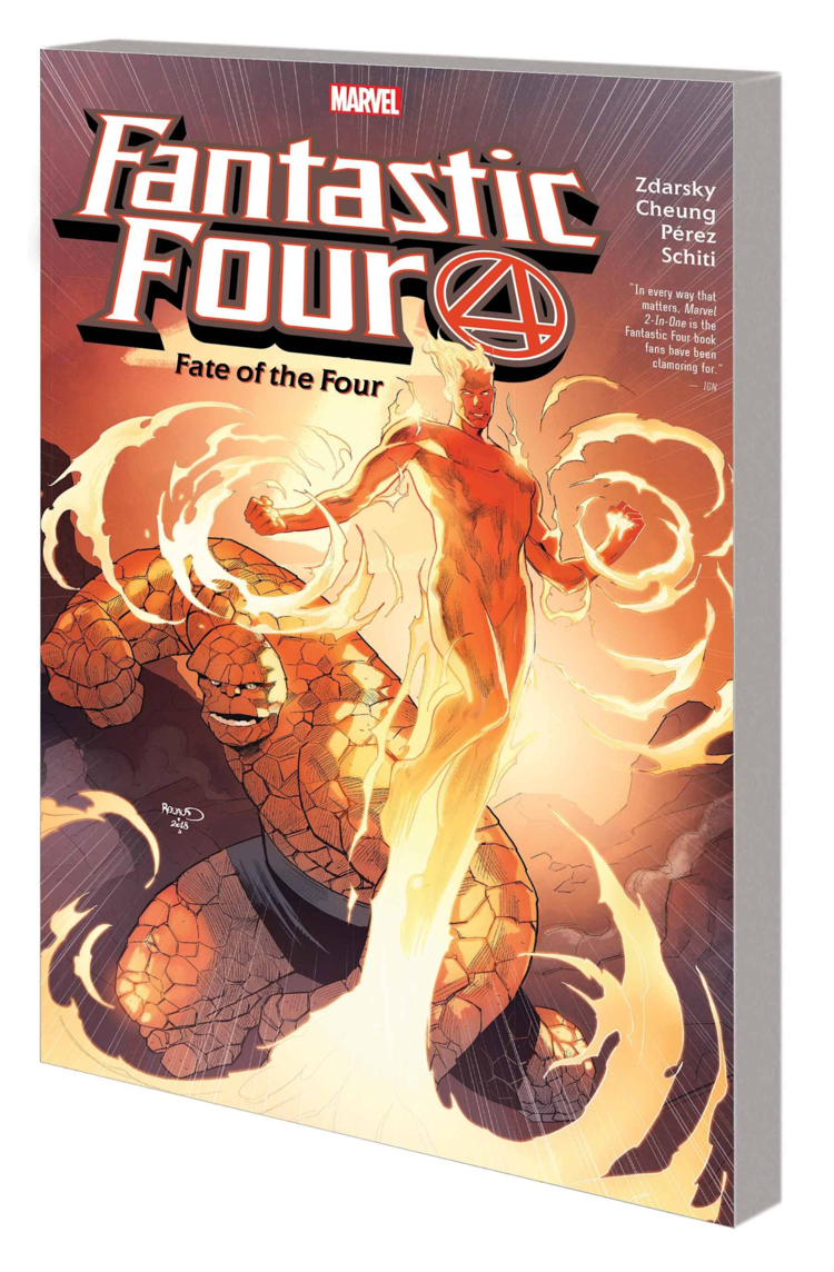 MARVEL COMICS FANTASTIC FOUR BY CHIP ZDARSKY FATE OF THE FOUR TP