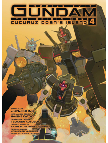 KODANSHA COMICS MOBILE SUIT GUNDAM THE ORIGIN MSD CUCURUZ DOAN'S ISLAND HC GN VOL 04