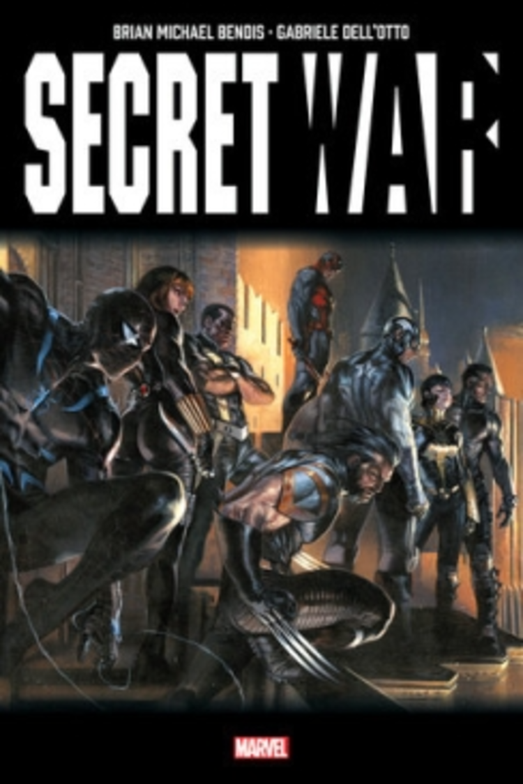 MARVEL COMICS SECRET WAR BY BRIAN MICHAEL BENDIS OMNIBUS HC GABRIELE DELL'OTTO SECRET WAR COSTUMES COVER [DM ONLY]