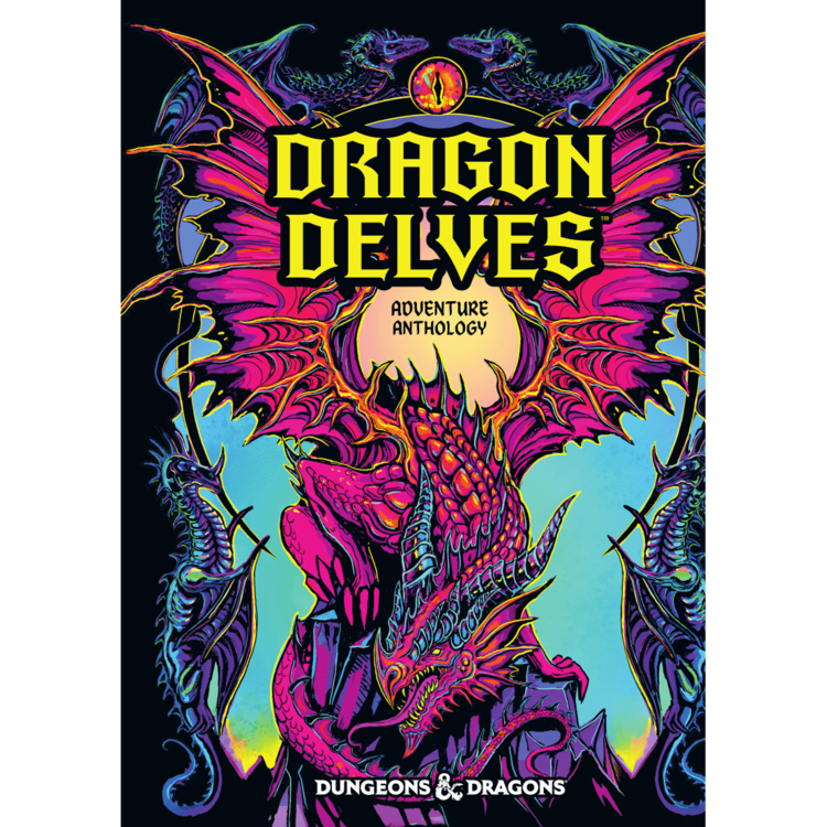 WIZARDS OF THE COAST DUNGEONS AND DRAGONS 5E DRAGON DELVES ANTHOLOGY