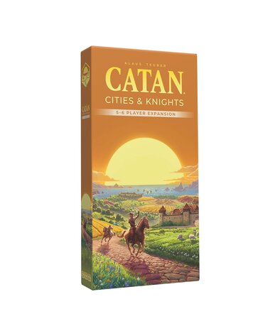 CATAN STUDIO INC CATAN- CITIES & KNIGHTS 5-6 PLAYER EXPANSION 6TH EDITION