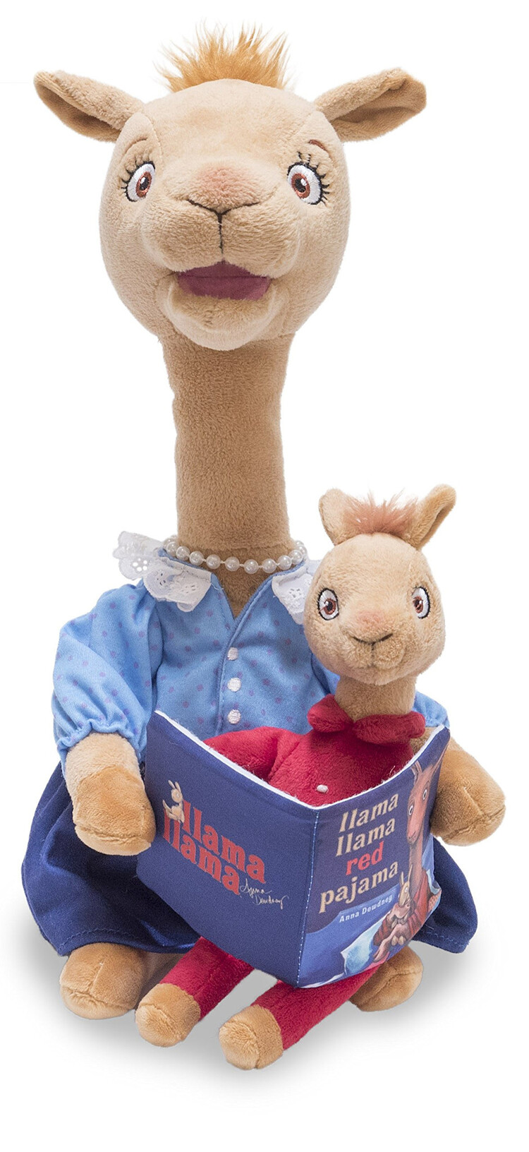 MAMA LLAMA READING PLUSH