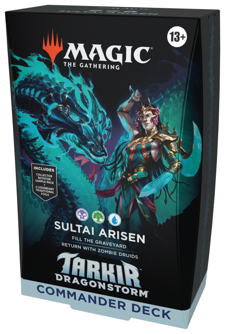 WIZARDS OF THE COAST MTG TARKIR DRAGONSTORM SULTAI ARISEN COMMANDER DECK