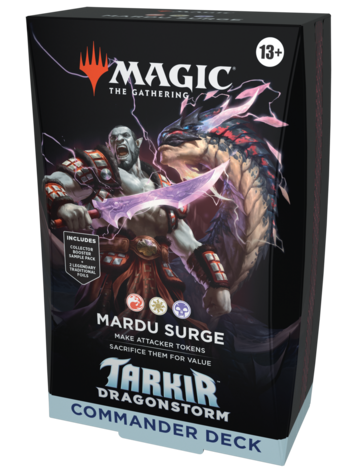 WIZARDS OF THE COAST MTG TARKIR DRAGONSTORM MARDU SURGE COMMANDER DECK