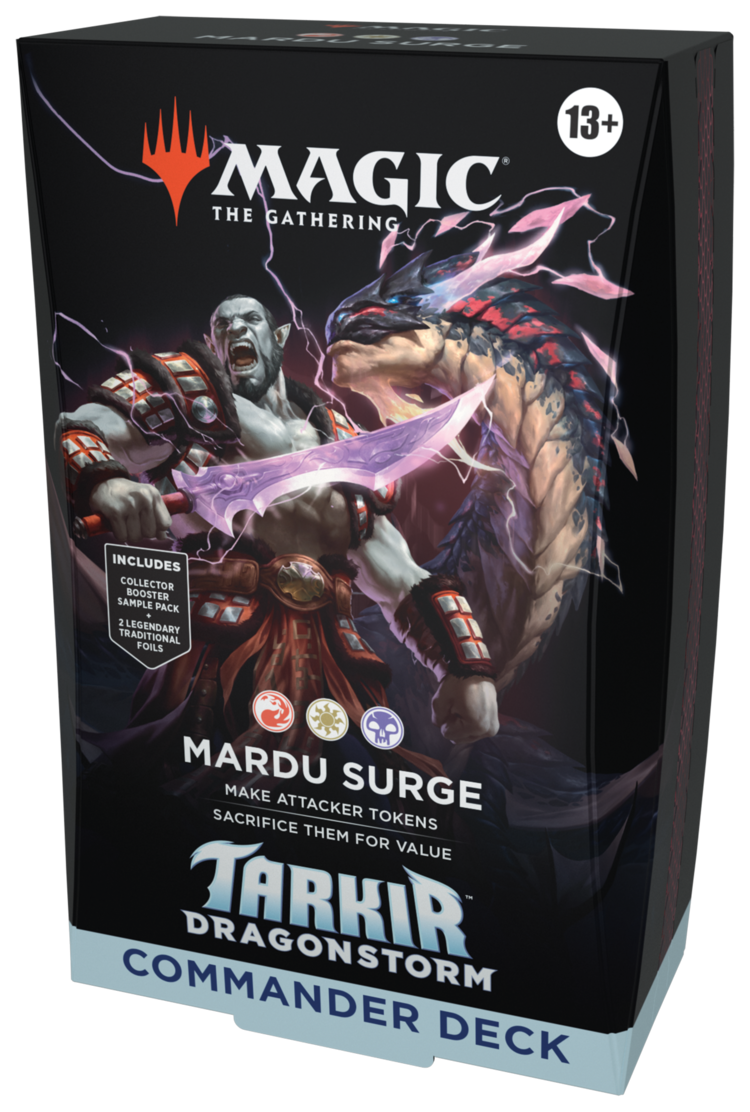 WIZARDS OF THE COAST MTG TARKIR DRAGONSTORM MARDU SURGE COMMANDER DECK