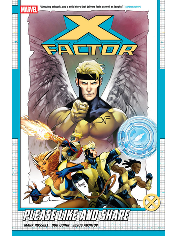 MARVEL COMICS X-FACTOR BY MARK RUSSELL TP VOL 01 PLEASE LIKE AND SHARE