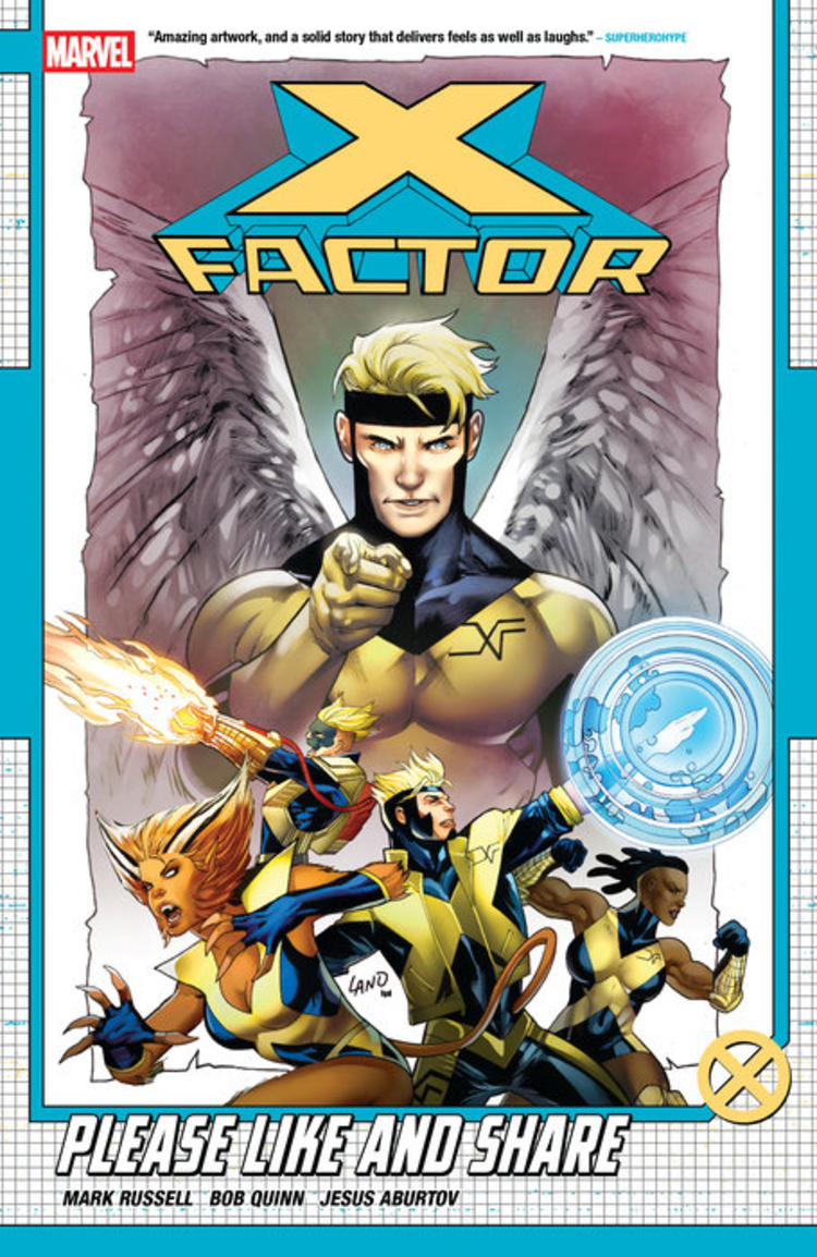MARVEL COMICS X-FACTOR BY MARK RUSSELL TP VOL 01 PLEASE LIKE AND SHARE