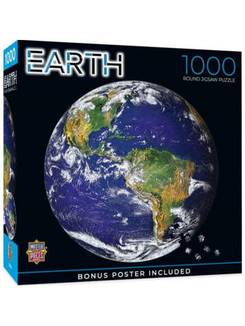 THE EARTH - 1000 PIECE ROUND PUZZLE