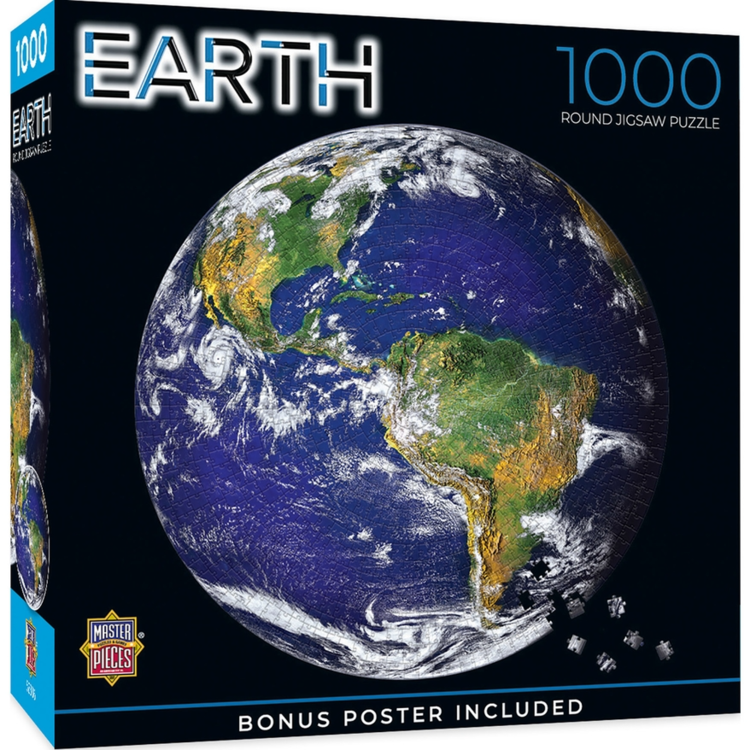 THE EARTH - 1000 PIECE ROUND PUZZLE