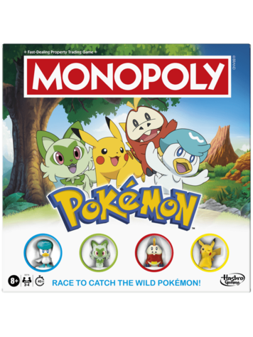 HASBRO MONOPOLY POKEMON