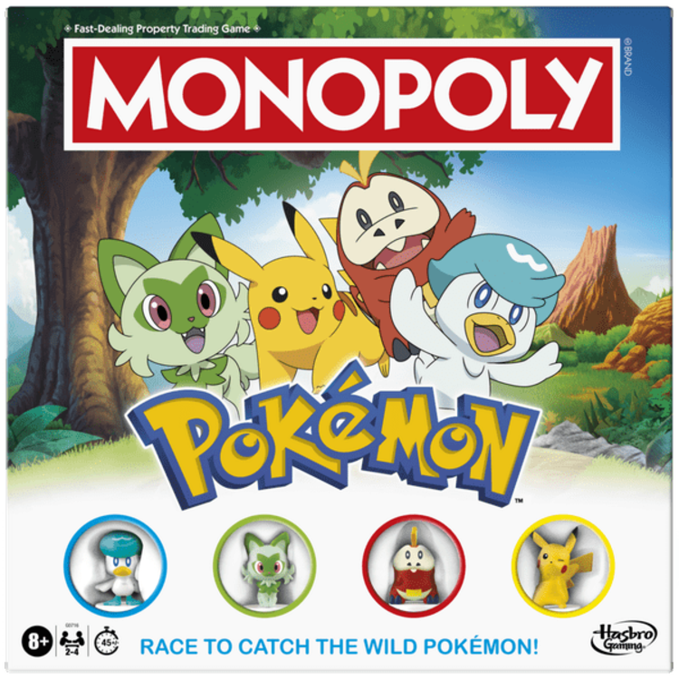 HASBRO MONOPOLY POKEMON