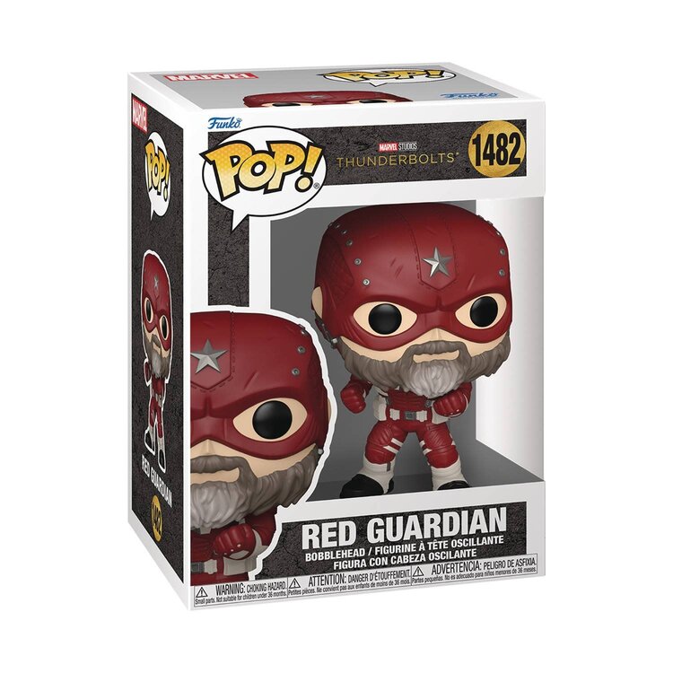 FUNKO POP MARVEL THUNDERBOLTS RED GUARDIAN FIG