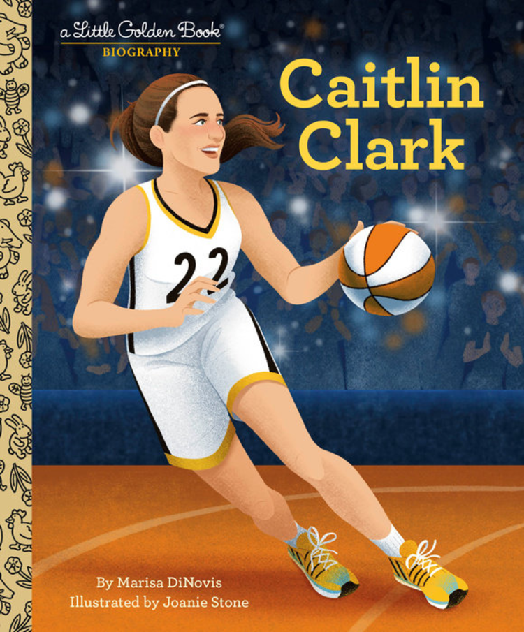 GOLDEN BOOKS CAITLIN CLARK A LITTLE GOLDEN BOOK BIOGRAPHY