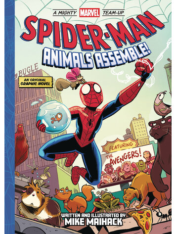 AMULET BOOKS MIGHTY MARVEL TEAM-UP SPIDER-MAN ANIMALS ASSEMBLE