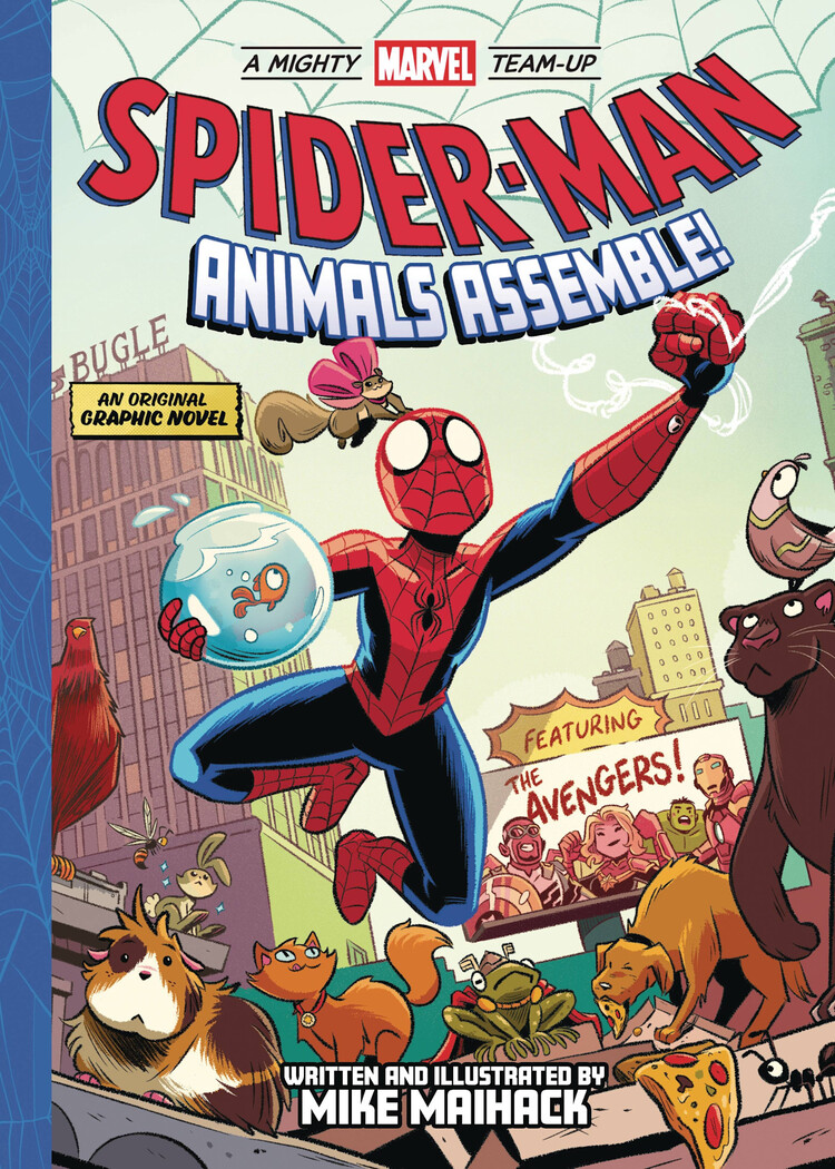 AMULET BOOKS MIGHTY MARVEL TEAM-UP SPIDER-MAN ANIMALS ASSEMBLE