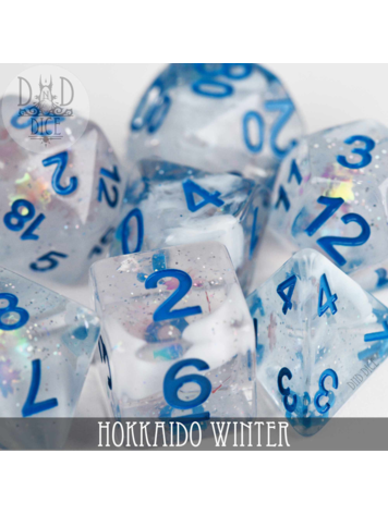 DND DICE HOKKAIDO WINTER RPG DICE SET