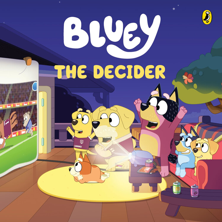 PENGUIN RANDOM HOUSE BLUEY THE DECIDER SC