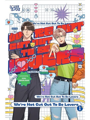 TOKYOPOP WE'RE NOT CUT OUT TO BE LOVERS GN VOL 01