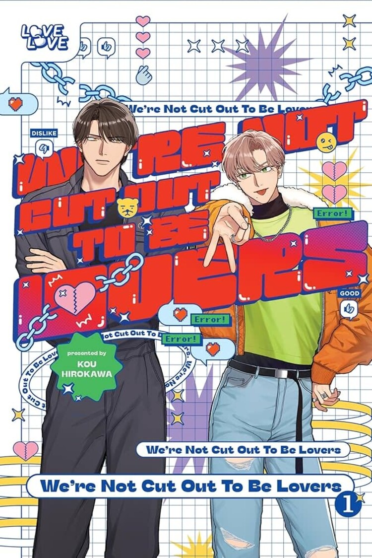 TOKYOPOP WE'RE NOT CUT OUT TO BE LOVERS GN VOL 01