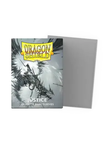DRAGON SHIELD DRAGON SHIELD 100CT MATTE DUAL SLEEVES JUSTICE