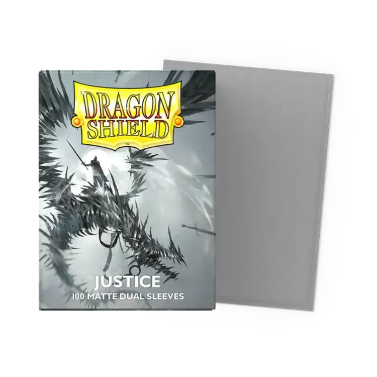 DRAGON SHIELD DRAGON SHIELD 100CT MATTE DUAL SLEEVES JUSTICE