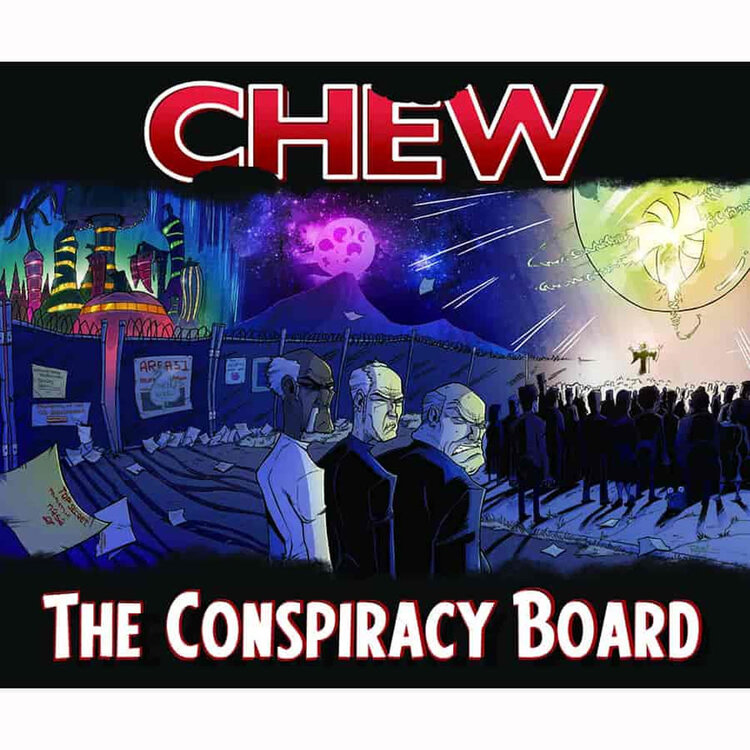 CHEW: THE CONSPIRACY BOARD DM SCREEN