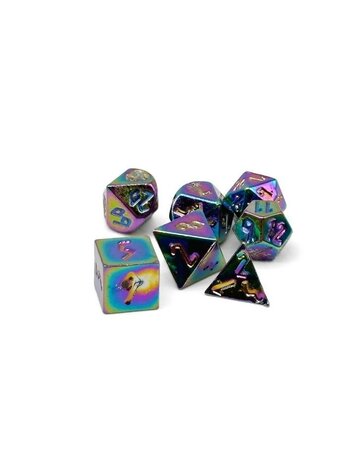 NORSE FOUNDRY PIXIE DICE SCORCHED MINI RPG DICE SET