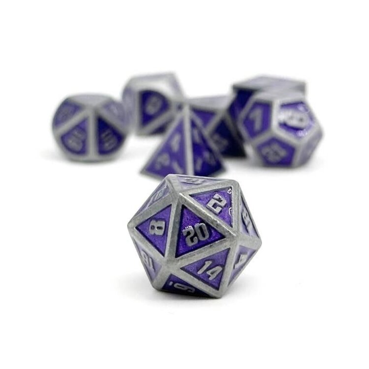GRAVESTONES VOODOO METAL RPG DICE SET