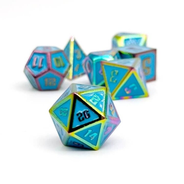 GRAVESTONES VOIDWALKER METAL RPG DICE SET