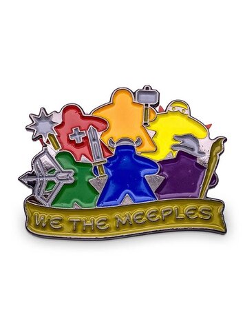 NORSE FOUNDRY WE THE MEEPLES PIN