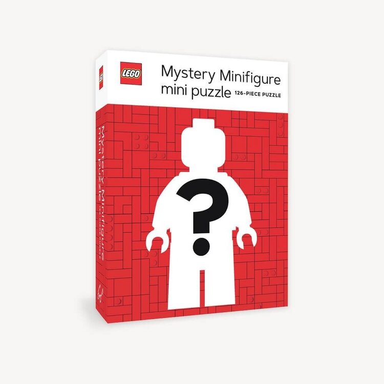 CHRONICLE BOOKS LEGO MYSTERY MINIFIGURE 126 PIECE MINI PUZZLE